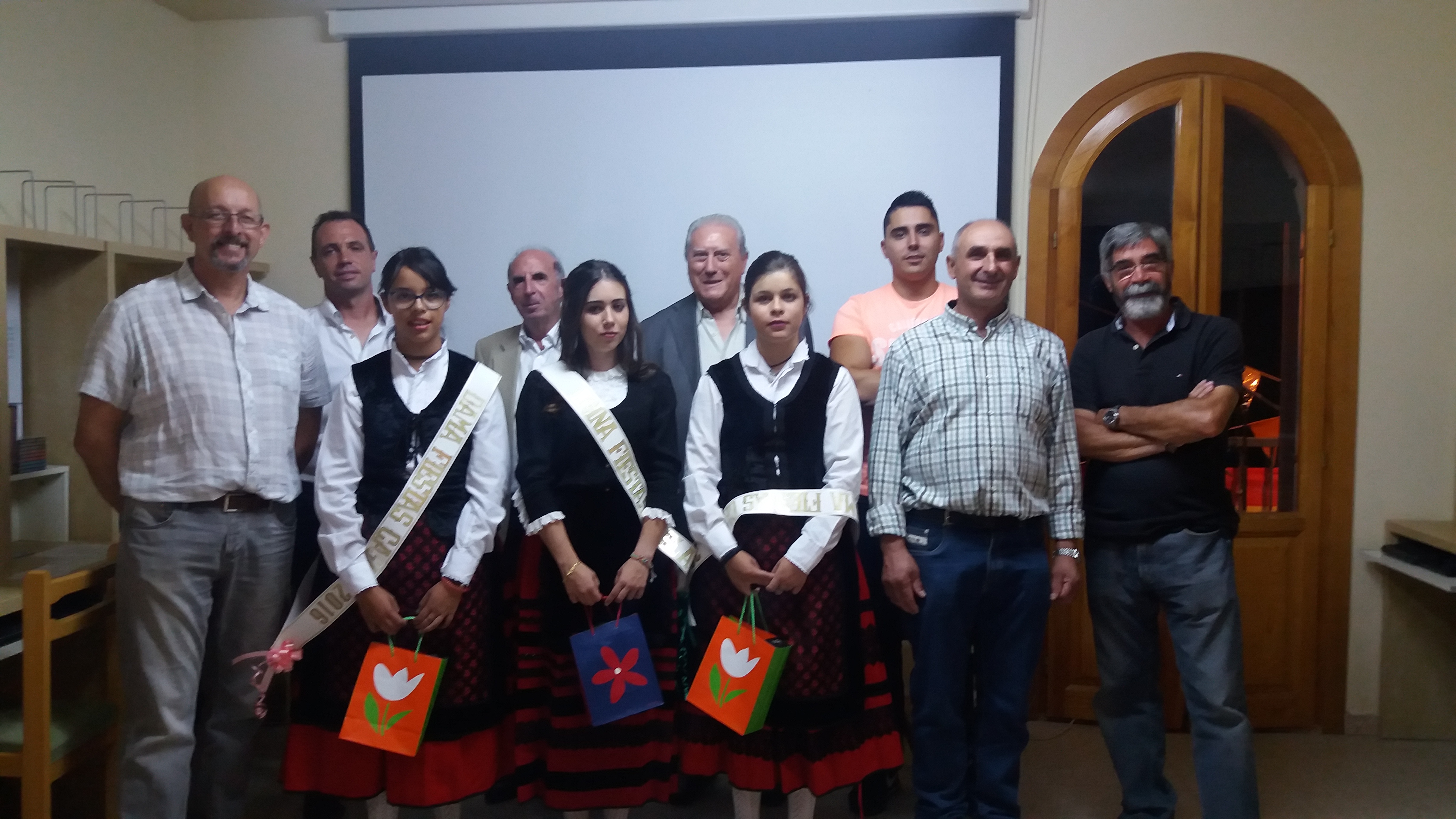 FIESTAS DE LA VIRGEN DE LA ESTRELLA EN CASLA. CON PREGÓN INAUGURAL Y NOMBRAMIENTO DE REINA Y DAMAS DE HONOR
