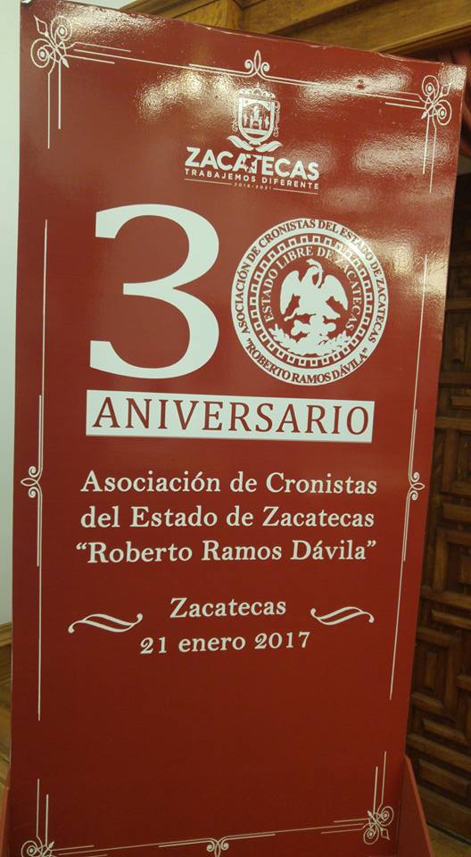 MARTHA ORTEGA, CRONISTA OFICIAL DE CHICONCUAC, Y ALEJANDRO CONTLA, CRONISTA DE TEXCOCO, RECIBEN UN RECONOCIMIENTO DEL ESTADO DE ZACATECAS (MÉXICO)