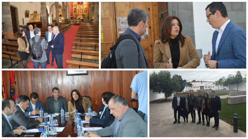 CLAVIJO ‘MARCA EL RITMO’ EN TELDE (CANARIAS) • EL PRESIDENTE REGIONAL ADELANTA SU LLEGADA A LA CIUDAD PARA REALIZAR SU PRIMERA VISITA OFICIAL A LA URBE