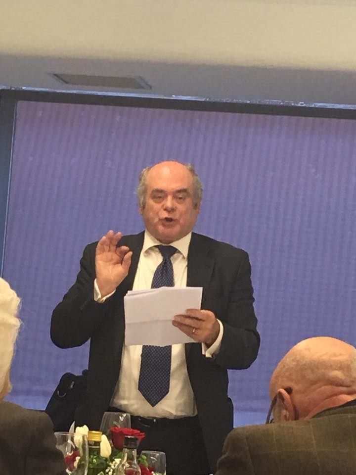 ENTREGA DE LA MEDALLA DE LA COMUNIDAD SEFARDÍ A JUAN FRANCISCO RIVERO DOMÍNGUEZ, CRONISTA OFICIAL DE LAS BROZAS (CÁCERES)