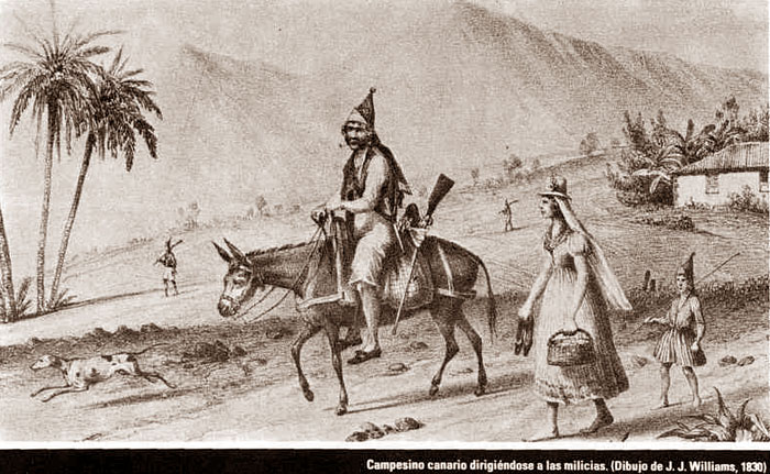 EL REGIMIENTO DE MILICIAS PROVINCIALES DE TELDE Y LOS VECINOS DE INGENIO