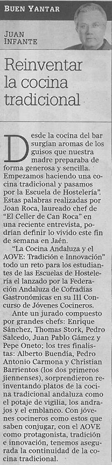 REINVENTAR LA COCINA TRADICIONAL