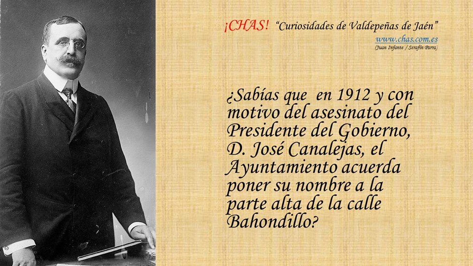 ¡CHAS! CURIOSIDADES DE VALDEPEÑAS DE JAÉN