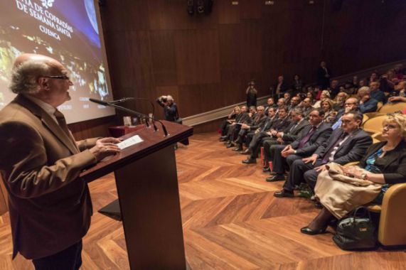 LA SEMANA SANTA DE CUENCA HA PRESENTADO ESTE VIERNES SUS PUBLICACIONES OFICIALES DE LA JUNTA DE COFRADÍAS PARA 2017 EN EL MUSEO THYSSEN-BORNEMISZA DE MADRID, EN UN ACTO AL QUE HA ASISTIDO EL MINISTRO DE JUSTICIA, RAFAEL CATALÁ