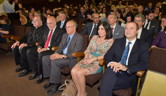 MISIONEROS DE FE Y JUSTICIA • EL SUPERIOR DE LOS JESUITAS PARA ESPAÑA, FRANCISCO JOSÉ RUIZ, PRESIDE EL ACTO INSTITUCIONAL DEL CENTENARIO DEL COLEGIO SAN IGNACIO DE LOYOLA DE LAS PALMAS DE GRAN CANARIA