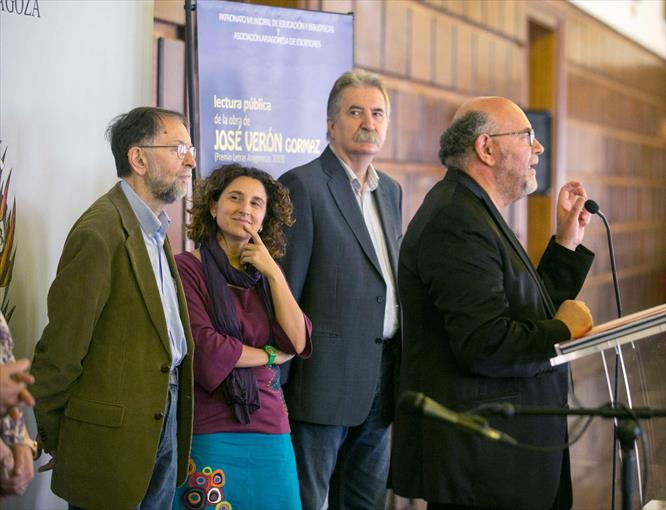 LECTURA PÚBLICA EN HONOR DE VERÓN GORMAZ, CRONISTA OFICIAL DE CALATAYUD (ZARAGOZA)