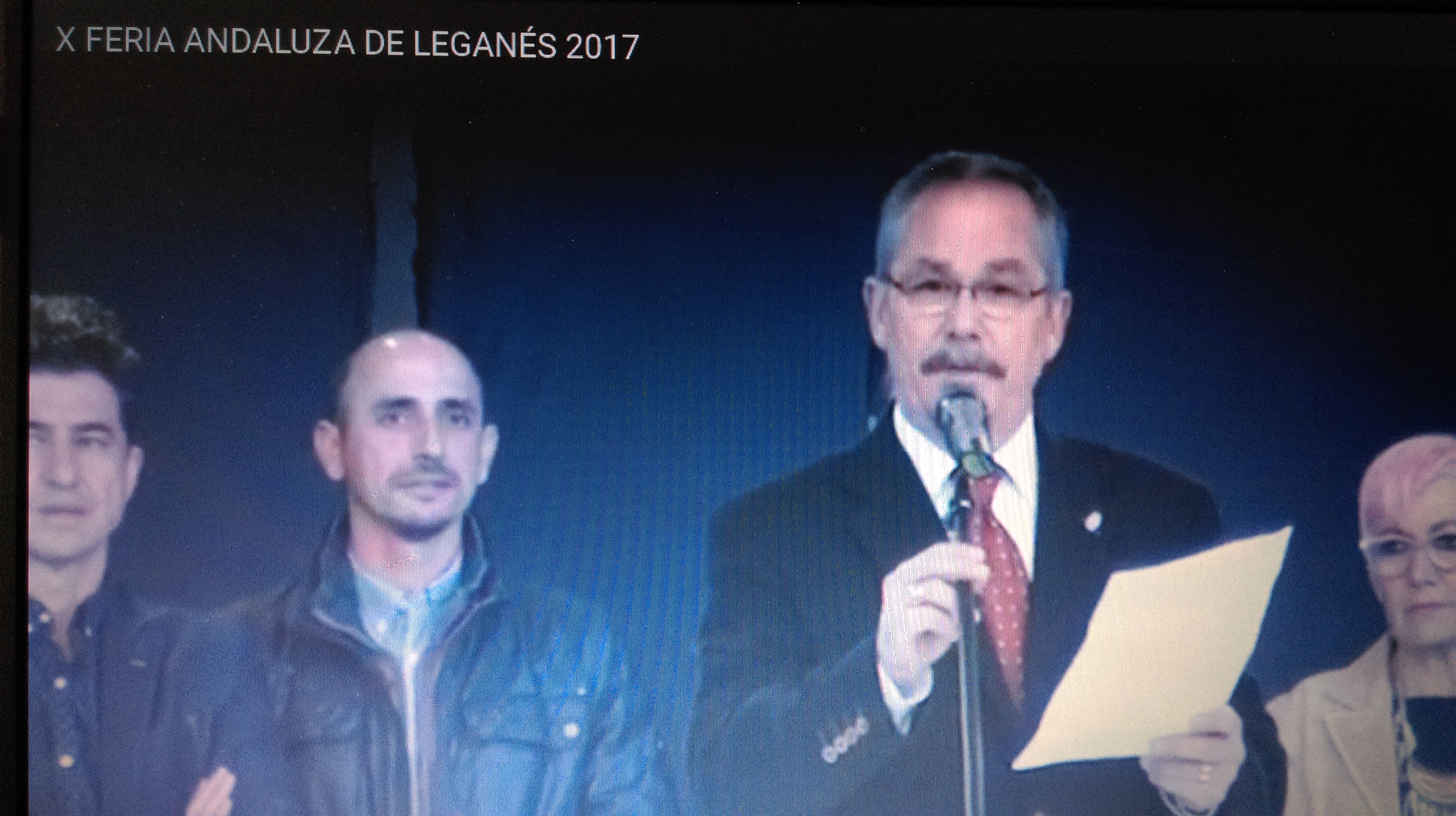 EL PREGÓN DEL CRONISTA DE LA VILLA JUAN ANTONIO ALONSO RESALT ABRE LA X FERIA ANDALUZA EN LEGANÉS, QUE PERMANECERÁ ABIERTA HASTA EL 9 DE ABRIL