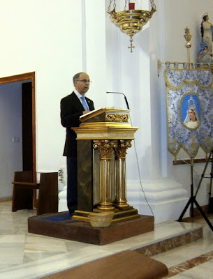 EL ACADÉMICO LUIS LISÓN PREGONÓ AYER LA SEMANA SANTA DE SUCINA (MURCIA)