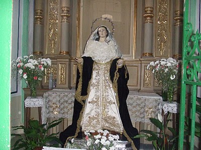 EL CRONISTA OFICIAL DE MURCIA ANTONIO BOTÍAS PREGONA A LA VIRGEN DE LOS DOLORES EN VÉLEZ RUBIO (ALMERÍA)