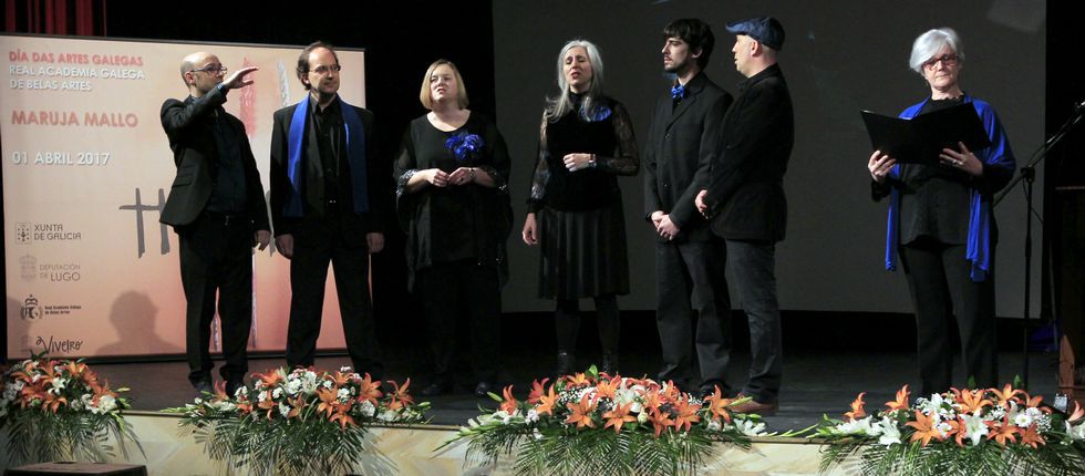 PERSONALIDADES DE LA CULTURA Y LA POLÍTICA ELOGIAN EN VIVEIRO EL TALENTO DE MARUJA MALLO, UNA FIGURA «ÚNICA E INOLVIDABLE»