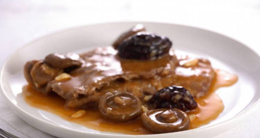 FRICANDÓ DE TERNERA Y ARROZ CON LECHE EN CABRANES