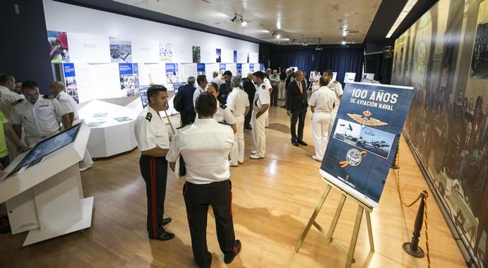 HOMENAJE NAVAL EN EL MUSEO ELDER