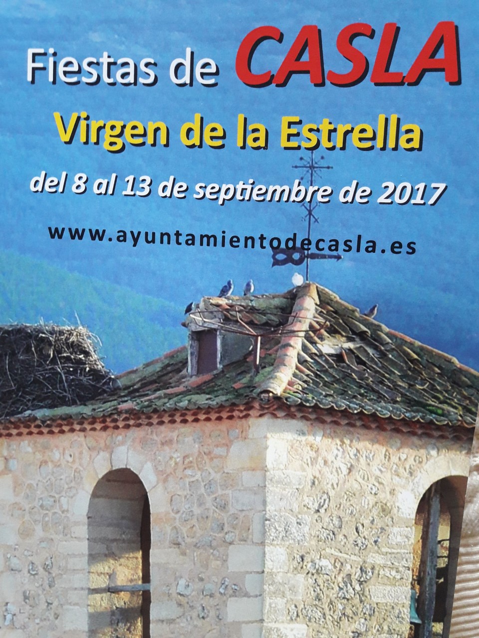 FIESTAS PATRONALES EN HONOR DE LA VIRGEN DE LA ESTRELLA EN CASLA (SEGOVIA)
