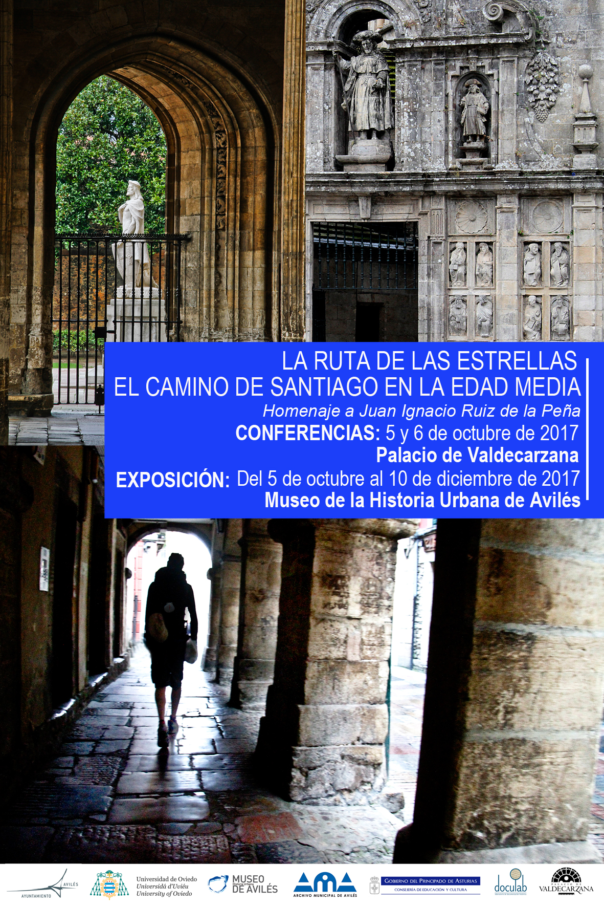 UNAS JORNADAS ANALIZARÁN EL CAMINO DE SANTIAGO EN LA EDAD MEDIA LOS DÍAS 5 Y 6 • LA MUESTRA ESTÁ DISEÑADA Y COMISARIADA POR JOSÉ ANTONIO ÁLVAREZ CASTRILLÓN, CRONISTA OFICIAL DE LOS OSCOS (ASTURIAS)