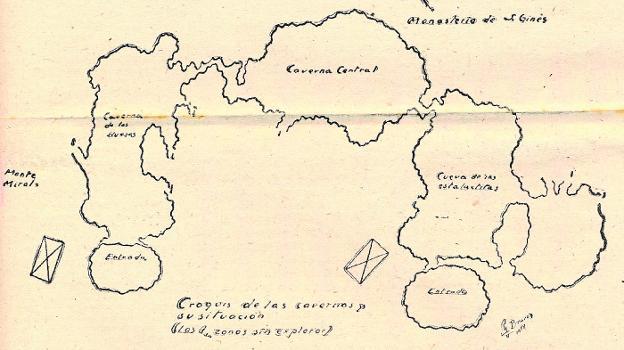 LOS VERDADEROS DESCUBRIDORES DE CUEVA VICTORIA (CARTAGENA)