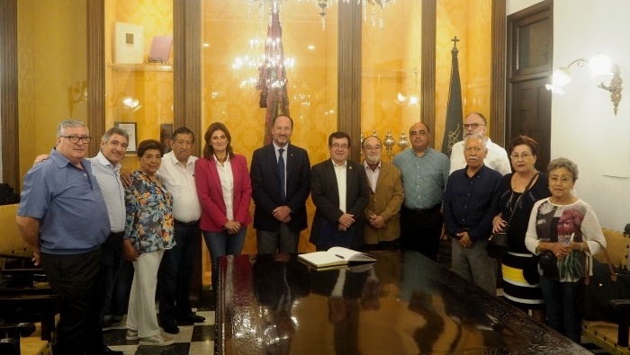 ORIHUELA (ALICANTE) RECIBE A UNA DELEGACIÓN DE CRONISTAS MEXICANOS QUE PARTICIPAN EN EL CICLO DE CONFERENCIAS SOBRE «MOROS Y CRISTIANOS EN MÉXICO Y ORIHUELA»»