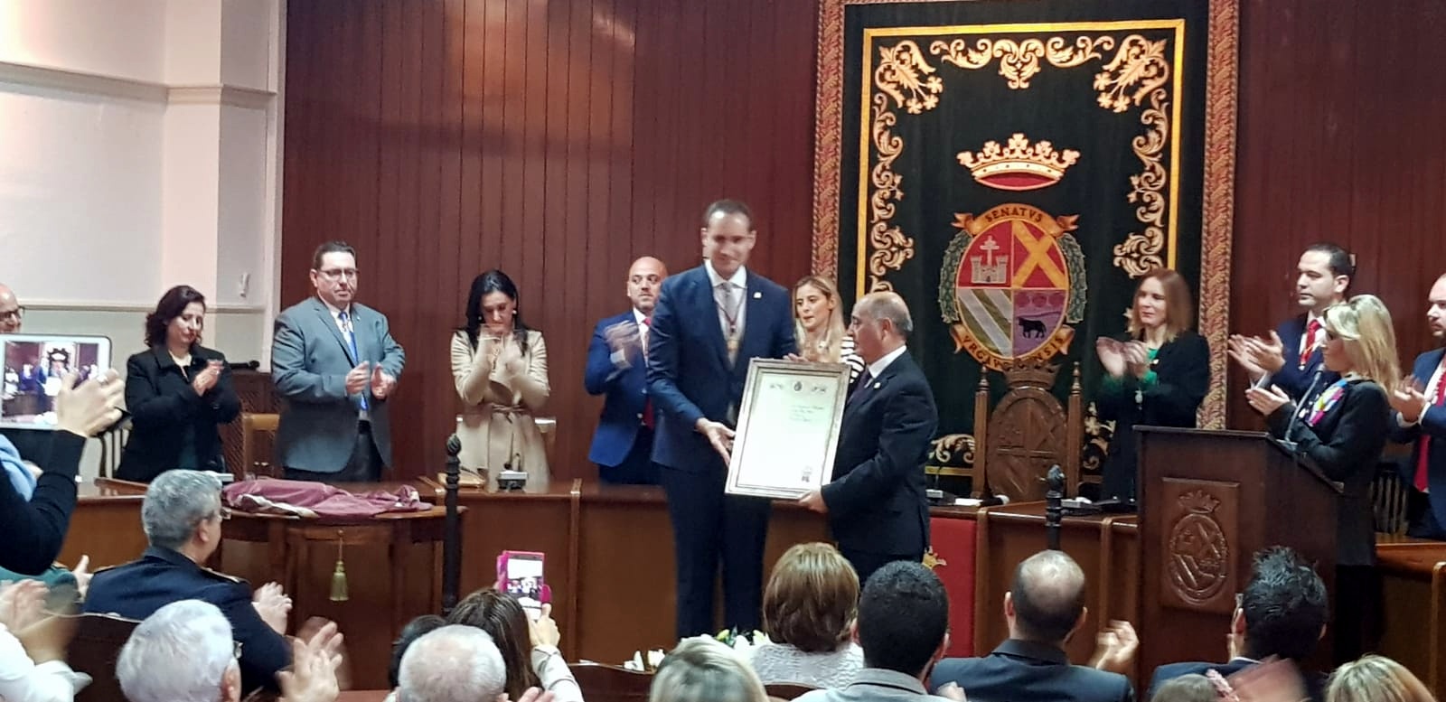 LA RAECO ESTUVO PRESENTE EN EL HOMENAJE AL CRONISTA OFICIAL DE ARJONA (JAÉN)
