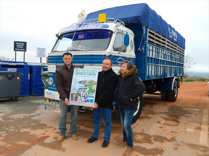 CAMIONEROS CONTRA EL CÁNCER • EL IZNAJEÑO JUAN PÉREZ LUQUE RECORRERÁ ESPAÑA EN MAYO CON UN CAMIÓN PEGASO EUROPA PARA RECAUDAR FONDOS DESTINADOS A LA AECC LO HARÁ EN 12 ETAPAS Y HARÁ MÁS DE 3.800 KILÓMETROS