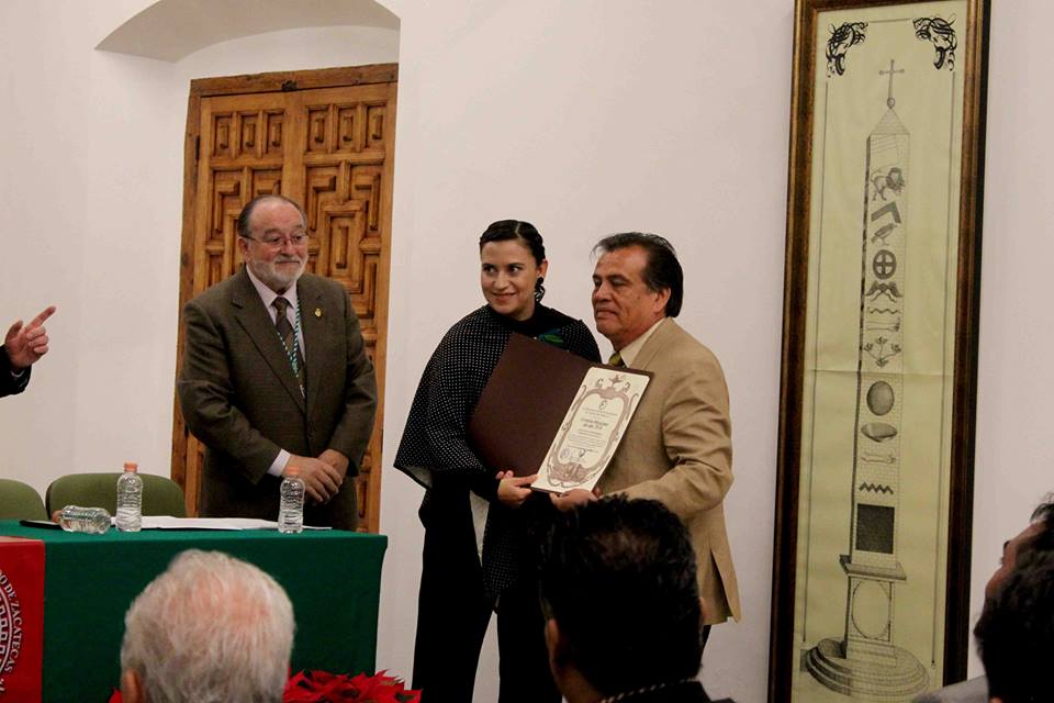 RECONOCIMIENTO AL CRONISTA DE RIO GRANDE, ZAC. (MÉXICO), JOSÉ ARTURO CASTILLO RAMÍREZ