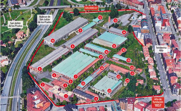 LOS EXPERTOS DUDAN DE LOS USOS FUTUROS DE LA CAPILLA Y EL CLAUSTRO DE LA FÁBRICA DE LA VEGA DE OVIEDO