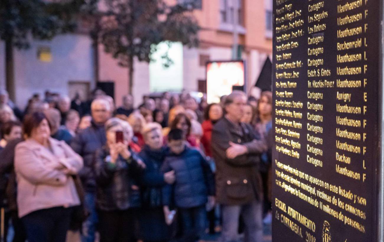 LOS CARTAGENEROS, VÍCTIMAS DE LOS CAMPOS DE CONCENTRACIÓN NAZI, YA TIENEN SU MONUMENTO • 57 PERSONAS QUE ESTUVIERON PRESAS Y PASARON ESPECIALES PENALIDADES, PAGANDO INCLUSO CON SU VIDA, EN MAUTHAUSEN