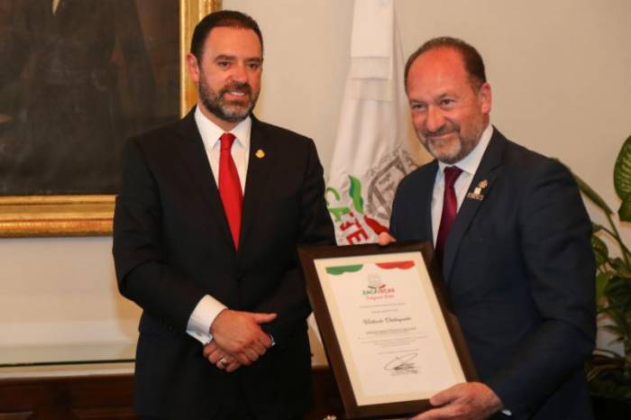 RECIBE EL GOBERNADOR DE ZACATECAS (MÉXICO) A DELEGACIÓN DE ORIHUELA (ESPAÑA)