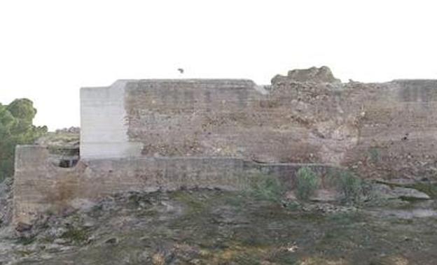 UN HUERTO DE FLORES ENTRE MURALLAS EN MONTEAGUDO