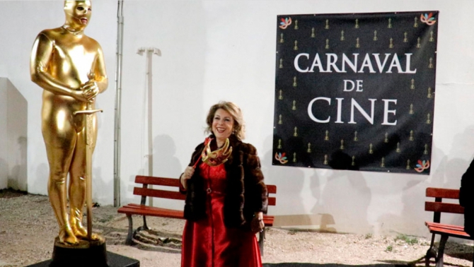 EL EMOCIONADO PREGÓN DEL ‘CARNAVAL DE CINE’ DE TARANCÓN (CUENCA) DE LA MANO DE RIÁNSARES DOMÍNGUEZ