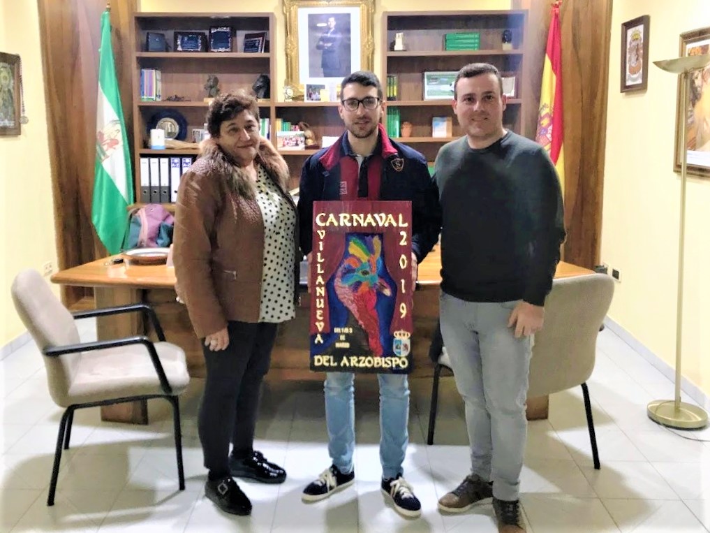 PRESENTACIÓN DEL CARTEL Y LOS ACTOS DEL CARNAVAL 2019 EN VILLANUEVA DEL ARZOBISPO (JAÉN)