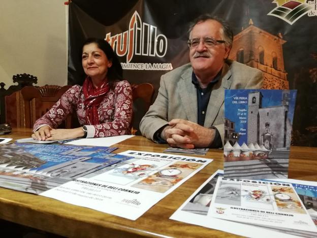 MANUEL PIMENTEL, PREGONERO DE LA FERIA DEL LIBRO DE TRUJILLO (CÁCERES)