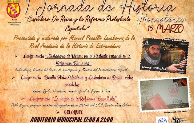 MONESTERIO CELEBRA LAS I JORNADAS DE HISTORIA EN TORNO A LA FIGURA DE CASIODORO DE REINA