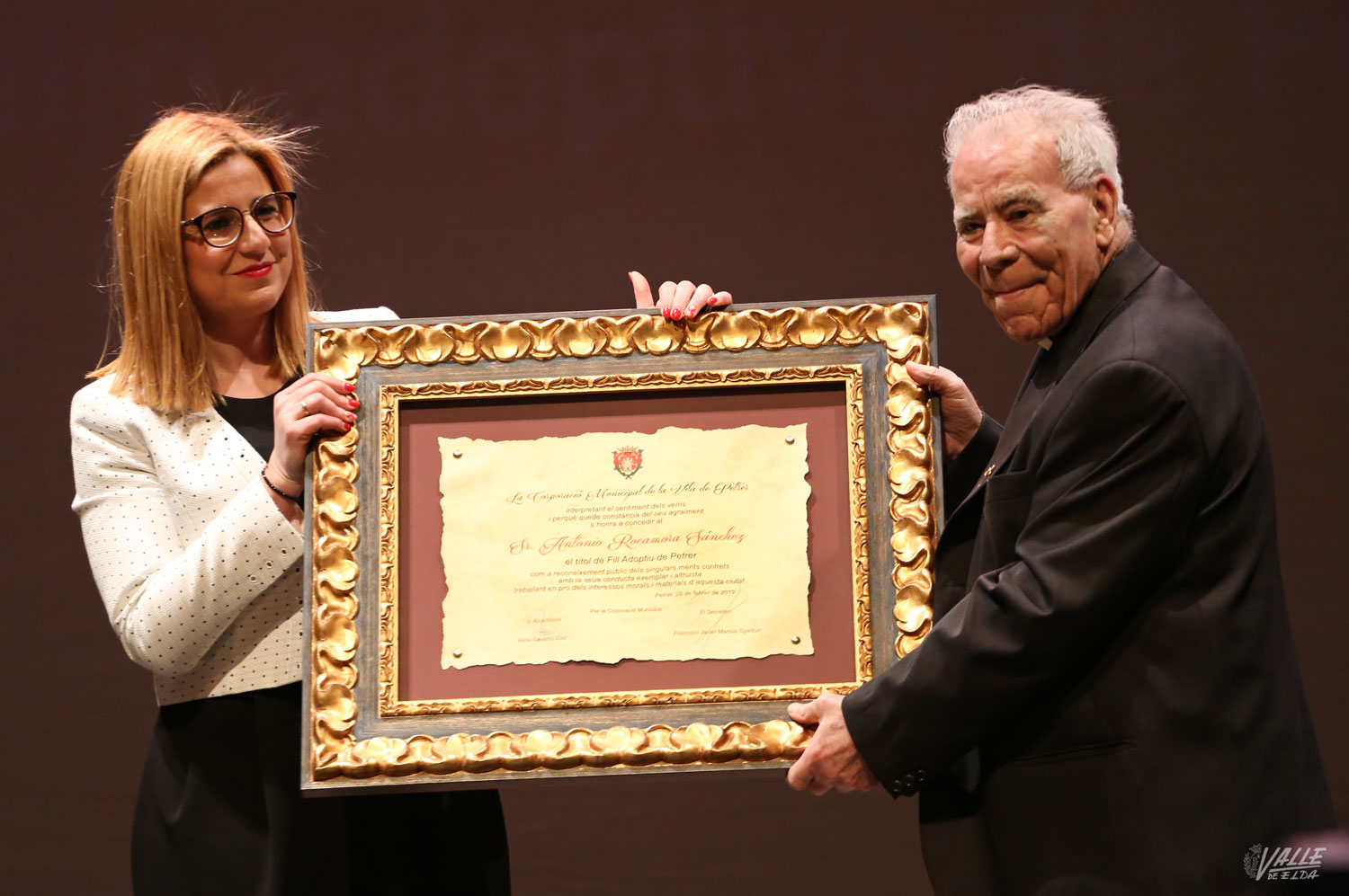 ANTONIO ROCAMORA, HIJO ADOPTIVO DE PETRER (ALICANTE): «AMO ESTE PUEBLO, SUS COSTUMBRES, SU CALIDEZ Y A SUS VECINOS»