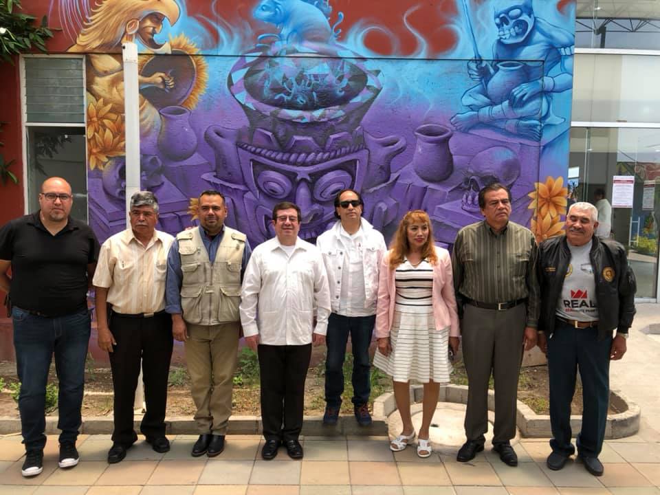 DELEGACIÓN DE CRONISTAS MUNICIPALES DEL ESTADO DE ZACATECAS ANTE EL XXVII CONGRESO INTERNACIONAL DE LA CRÓNICA, TEXCOCO 2019 (MÉXICO)
