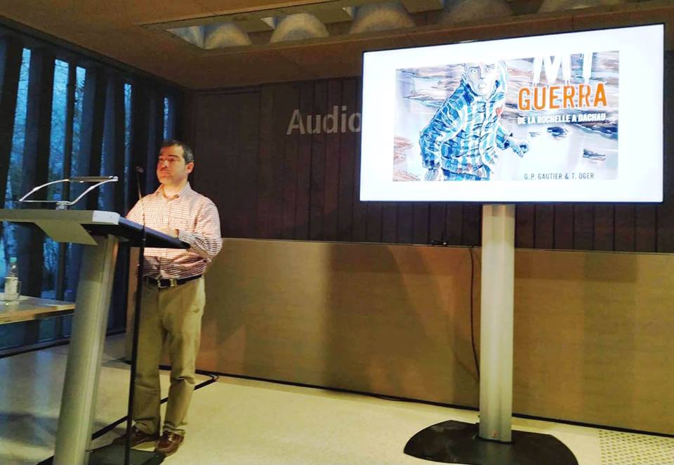 MAÑANA MIÉCOLES DÍA 24 DE ABRIL CONFERENCIA EN EL INSTITUTO DE ESTUDIOS HISTÓRICOS DEL SUR DE MADRID SOBRE REPUBLICANOS EN CAMPOS DE CONCENTRACION NAZIS