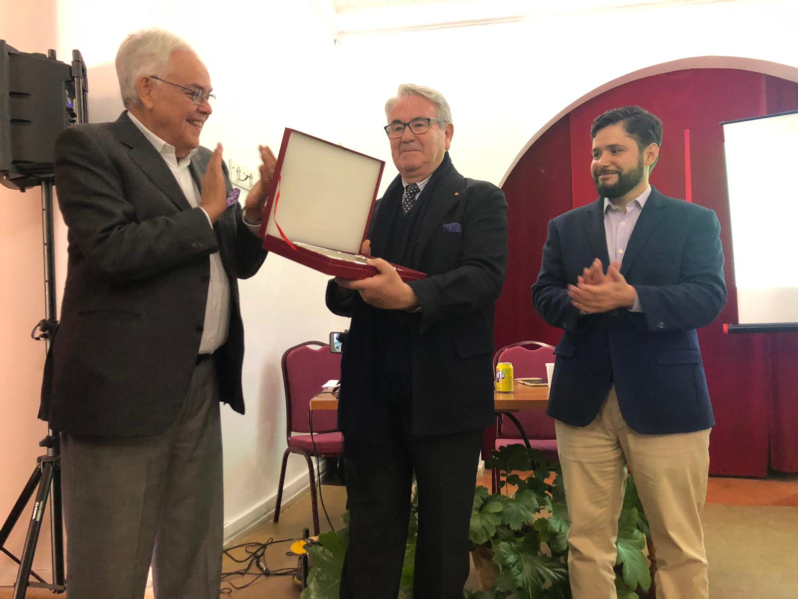 HOMENAJE A ARCADIO CALVO, CRONISTA OFICIAL DE ALMAGRO (CIUDAD REAL), EN EL PALACIO DE LOS XEDLER