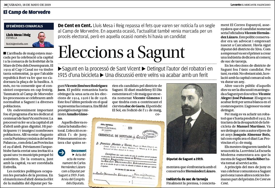 ELECCIONS A SAGUNT
