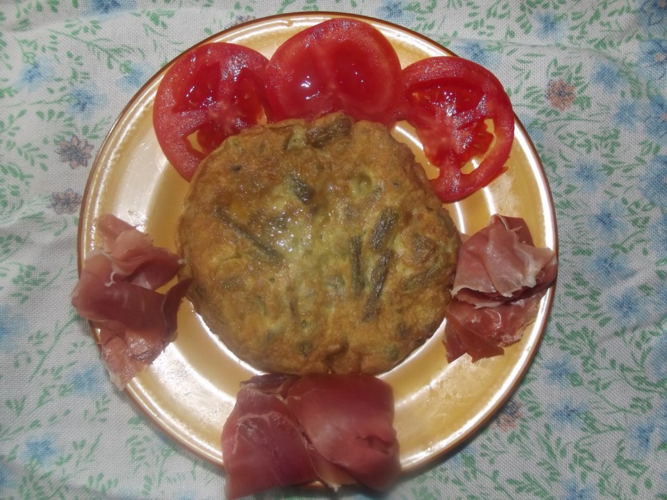 LA TORTILLINA DE ESPÁRRAGOS VERDES