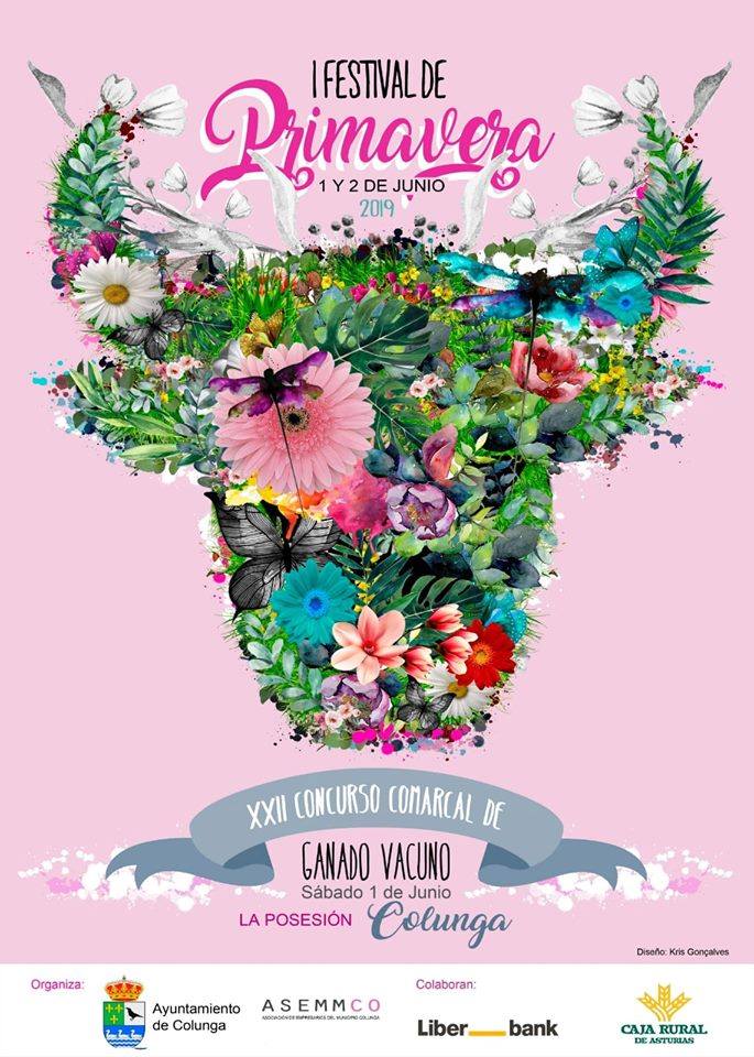 COLUNGA: FIESTA DE PRIMAVERA, CONCURSO DE GANADO Y UN MENÚ DE TEMPORADA
