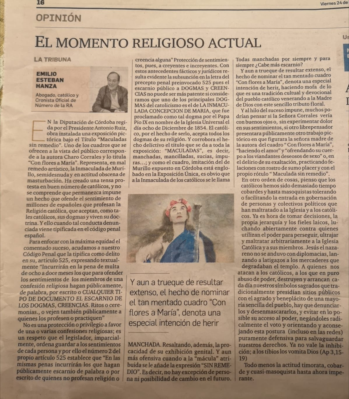 EL MOMENTO RELIGIOSO ACTUAL