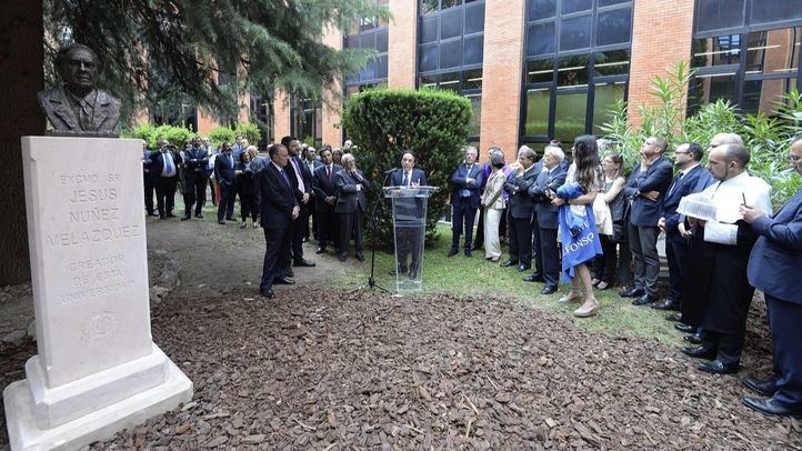 HOMENAJE A JESÚS NÚÑEZ, FUNDADOR DE LA UNIVERSIDAD ALFONSO X EL SABIO