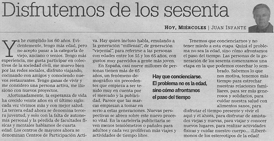 DESFRUTAMOS DE LOS SESENTA