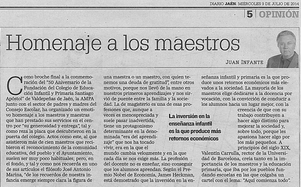 HOMENAJE A LOS MAESTROS