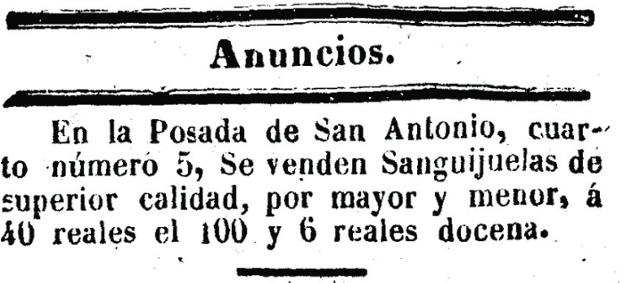 EL AZOTE DEL CÓLERA DURANTE EL AÑO 1854 PROVOCÓ UN ÉXODO SIN PRECENDENTES DE LA CIUDAD DE MURCIA: «QUE SE COMPREN A MÁLAGA 25.000 SANGUIJUELAS»
