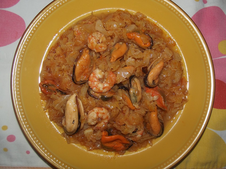 HOY, REPOLLO CON MARISCO («BARATÍN»)