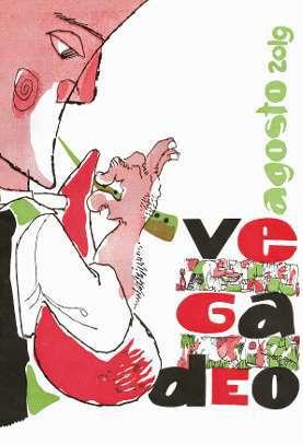 EL LIBRO DE LAS FIESTAS DE VEGADEO (ASTURIAS) RECUERDA A LEGAZPI CON UNA ILUSTRACIÓN • EL ARTISTA DIO SU PERMISO PARA UTILIZAR UNA PORTADA POCOS DÍAS ANTES DE FALLECER