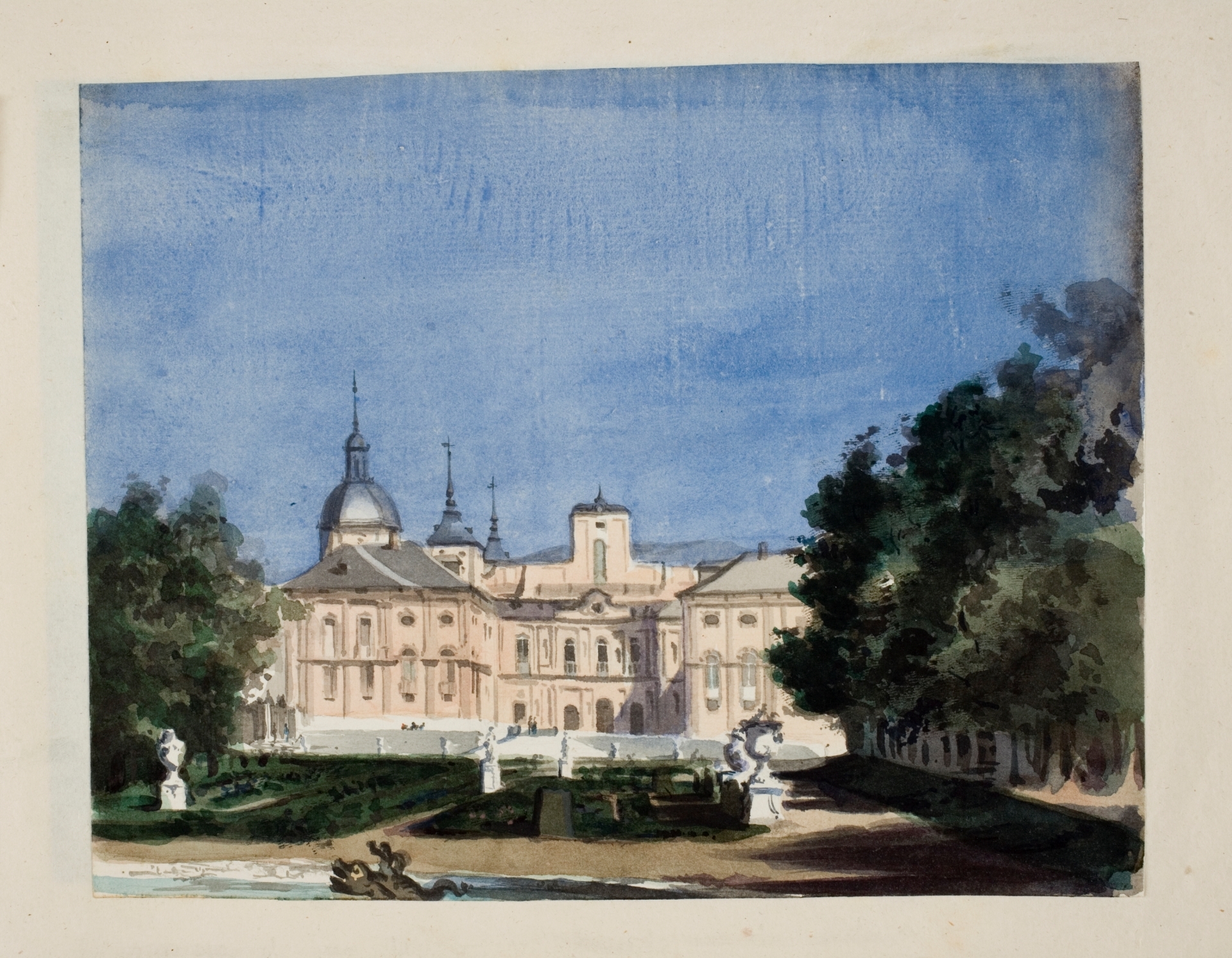 MARTÍN RICO EN EL PALACIO DE VALSAÍN