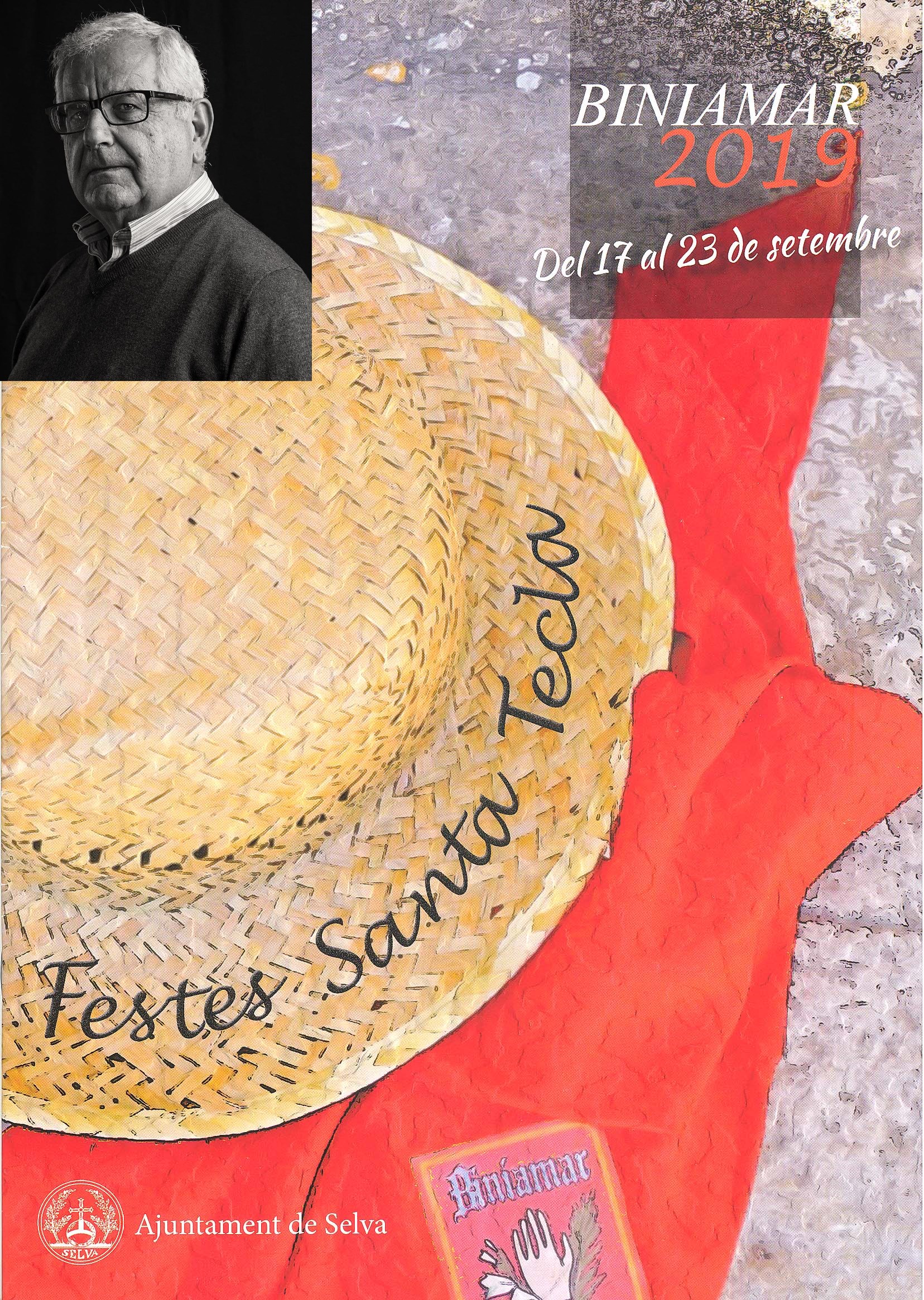 GABRIEL PIERAS SALOM, CRONISTA OFICIAL DE INCA (ILLES BALEARS), PRONUNCIÓ EL PREGÓN EN LAS FIESTAS PATRONALES DE SANTA TECLA EN LA LOCALIDAD DE BINIAMAR