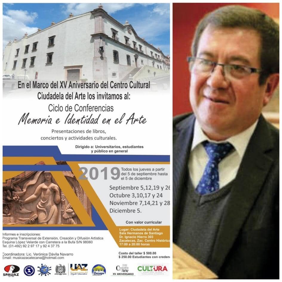 CONFERENCIA DE MANUEL GONZÁLEZ RAMÍREZ, CRONISTA OFICIAL DE ZACATECAS (MÉXICO): ‘LA LABOR DE LOS CRONISTAS Y SUS APORTACIONES A LA SOCIEDAD’