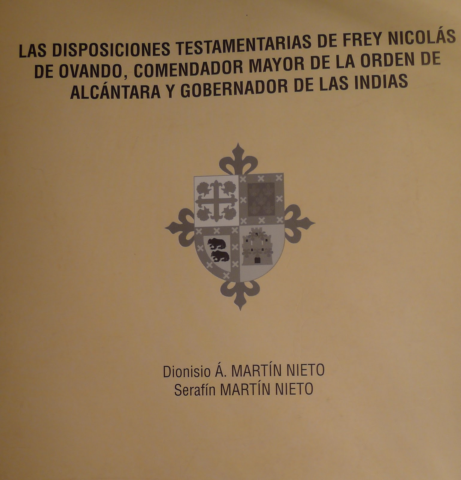 EL TESTAMENTO DE OVANDO