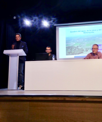 PRESENTADO EN CALATAYUD EL SENDERO DEL AGUA, DE LA NIEVE Y DEL VIENTO